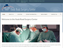 Tablet Screenshot of naabrdsurgerycenter.com
